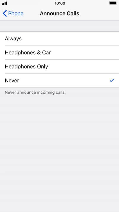 Press Always to turn on the function when silent mode is turned off.