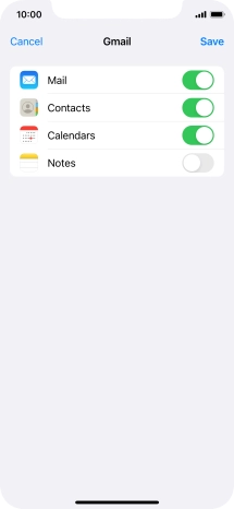If this screen is displayed, you email account has been recognised and set up automatically. Follow the instructions on the screen to key in more information and finish setting up your email account.