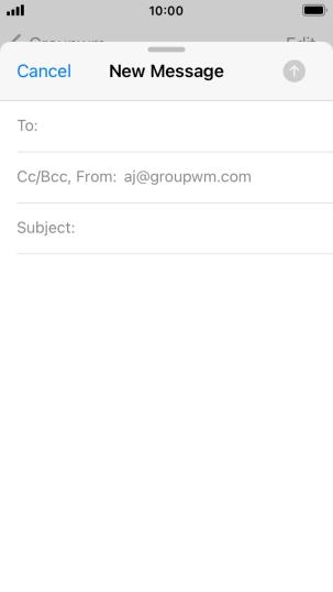 Press the field next to 