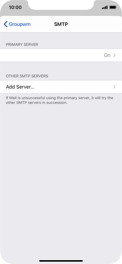 Press the field below 