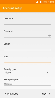 Press the drop down list below 