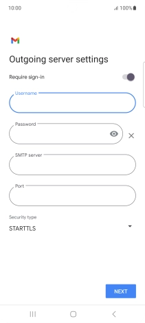 Press the field below 