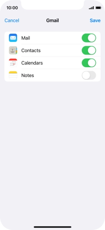 If this screen is displayed, you email account has been recognised and set up automatically. Follow the instructions on the screen to key in more information and finish setting up your email account.