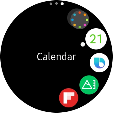 Press the Bixby icon. Press the Bixby icon.