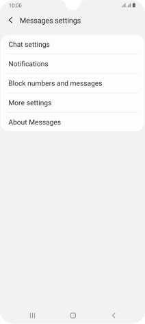 Press More settings.