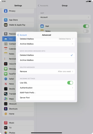 Press the indicator next to Press the indicator next to