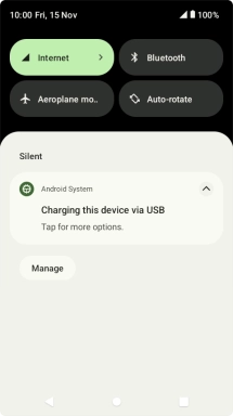 Press Tap for more options..