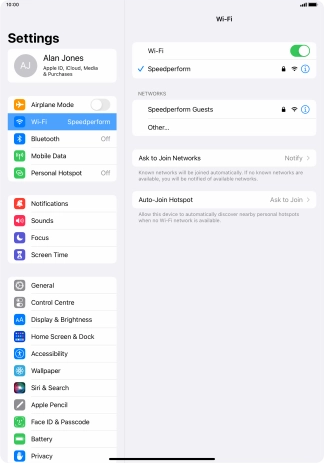 Slide your finger upwards starting from the bottom of the screen to return to the home screen.