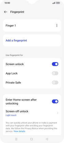 Press the Return key.