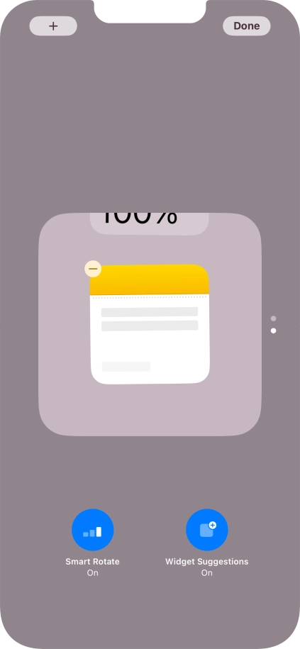 Press Smart Rotate to turn the function on or off.