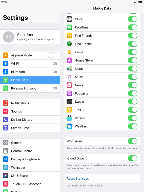 Press the indicator next to Press the indicator next to