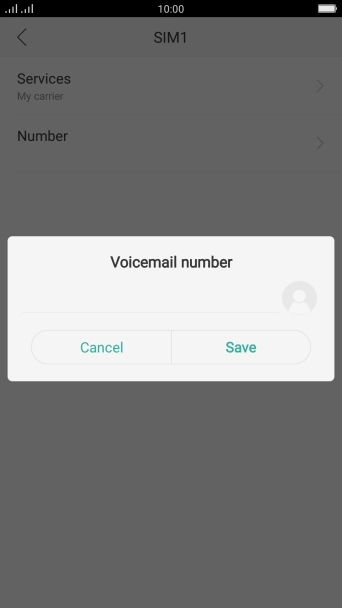 Key in +61414121121 and press Save.