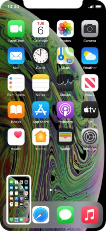 To edit your screenshot, press the screenshot and follow the instructions on the screen to make the required changes.