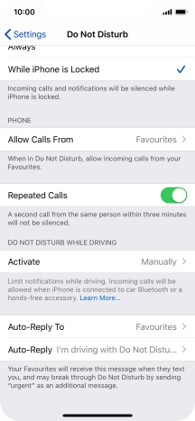 Press Auto-Reply To.