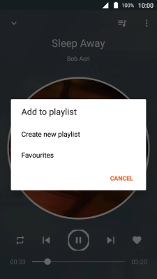 Press Create new playlist.