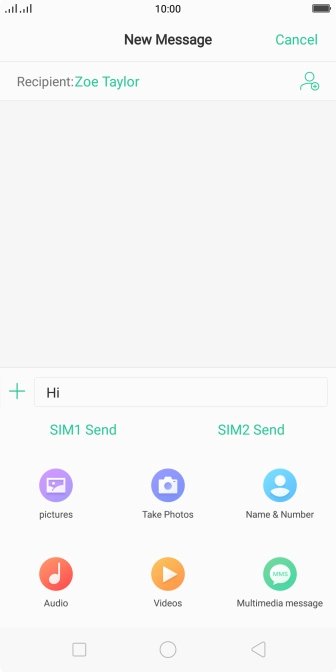 Press pictures and go to the required folder.