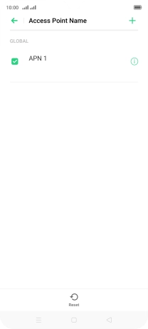 Press the add icon. Press the add icon.