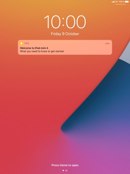 Press the required notification and follow the instructions on the screen to use the selected function.