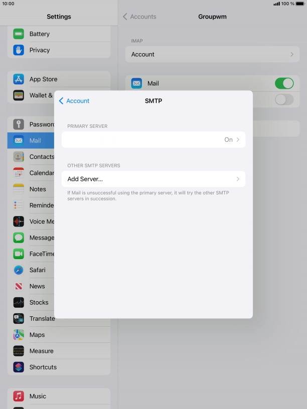 Press the field below Press the field below