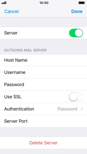 Press Authentication.