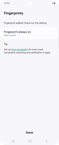 Press Done. Press Done.