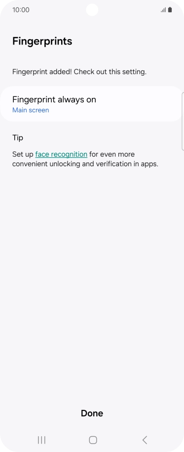 Press Done. Press Done.