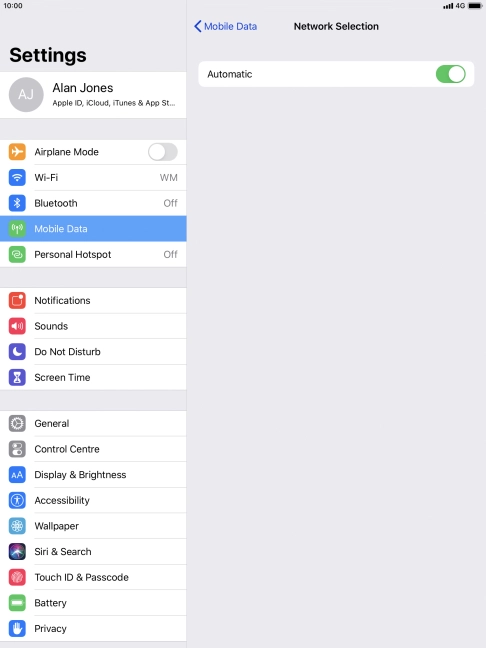 Press the indicator next to Press the indicator next to