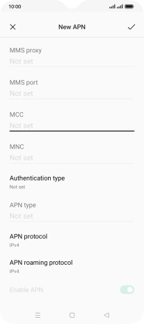 Press the field below 