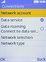 Select Network type.