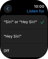 Press the required setting to turn the function on or off. Press the required setting to turn the function on or off.