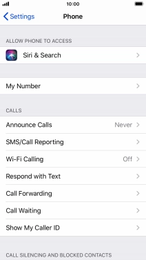 Press Wi-Fi Calling.