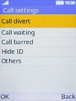 Select Call divert.