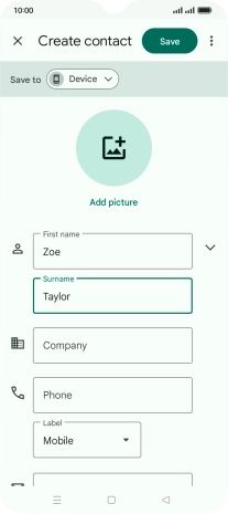 Press Phone and key in the required phone number.