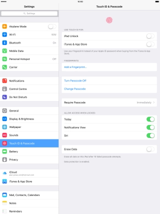 Press the indicator next to Press the indicator next to