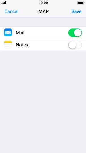 If this screen is displayed, you email account has been recognised and set up automatically. Follow the instructions on the screen to key in more information and finish setting up your phone.