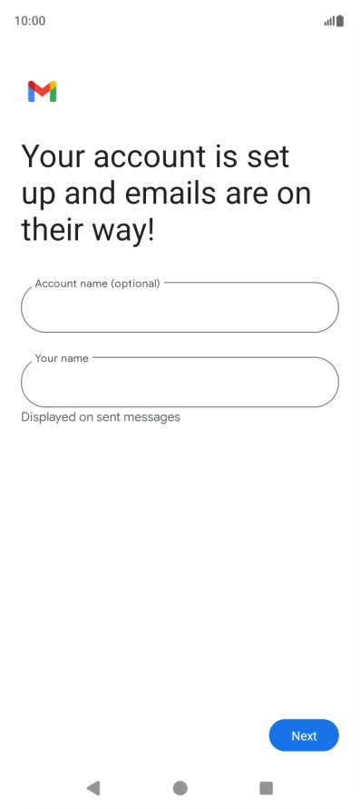 Press the field below 