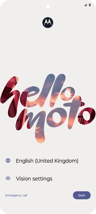 Press the field next to the language icon.