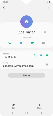 Press the call icon next to the required number. Press the call icon next to the required number.