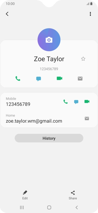 Press the call icon next to the required number. Press the call icon next to the required number.