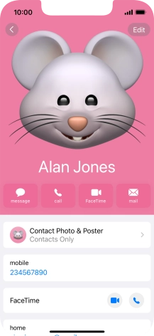 Slide your finger upwards starting from the bottom of the screen to return to the home screen.