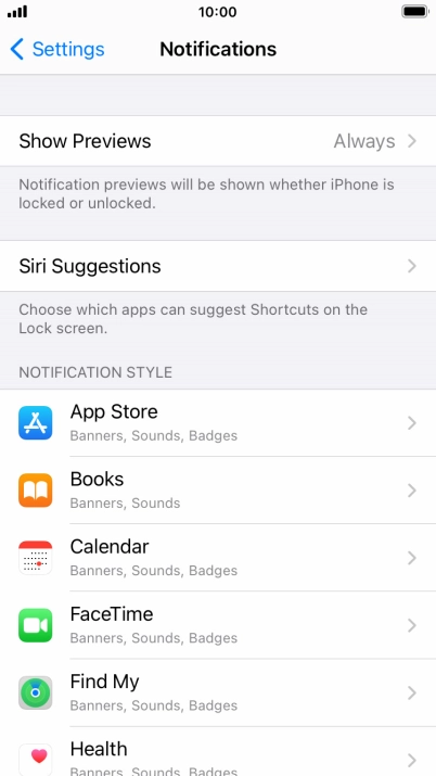 Press Show Previews.
