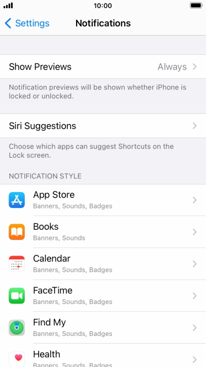 Press Show Previews.