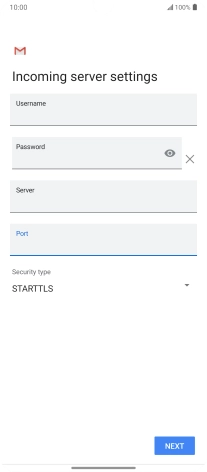 Press the drop down list below 