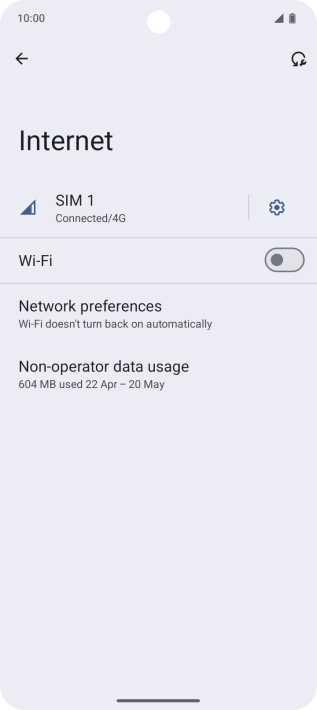 Press the indicator next to Press the indicator next to