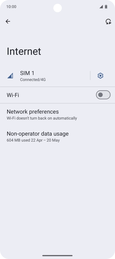 Press the indicator next to Press the indicator next to