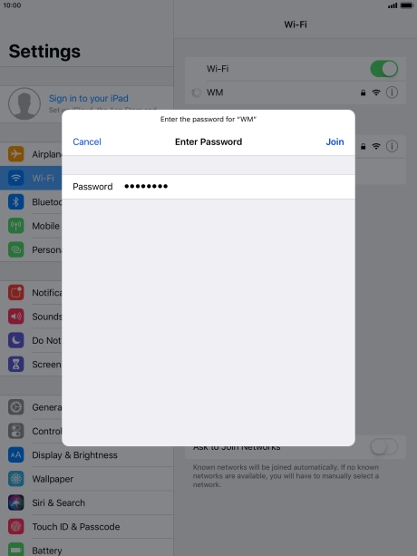 Press Join. Press Join.