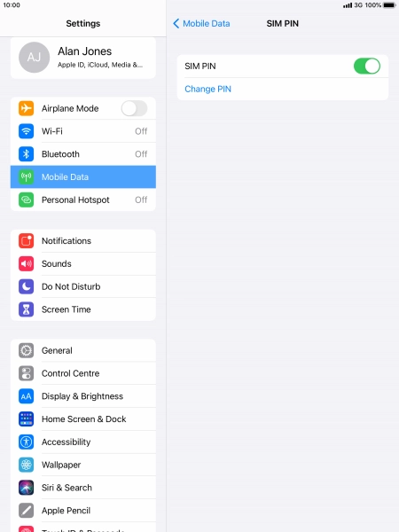 Press the indicator next to Press the indicator next to