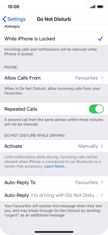 Press Auto-Reply To.