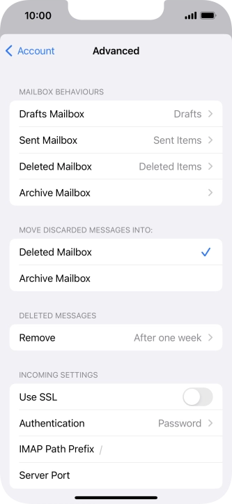 Press Authentication.
