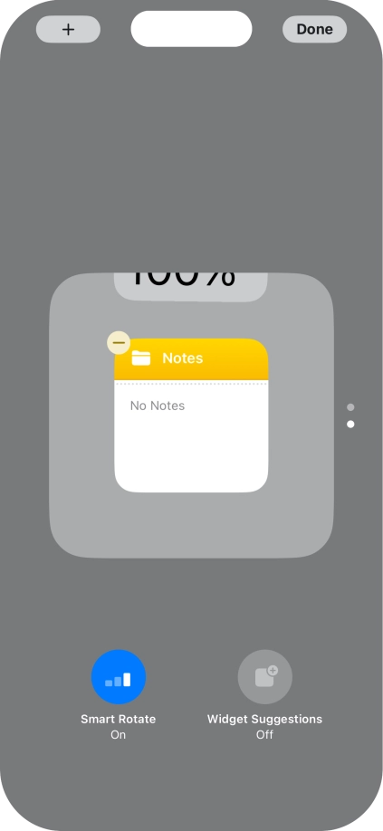 Press Smart Rotate to turn the function on or off.